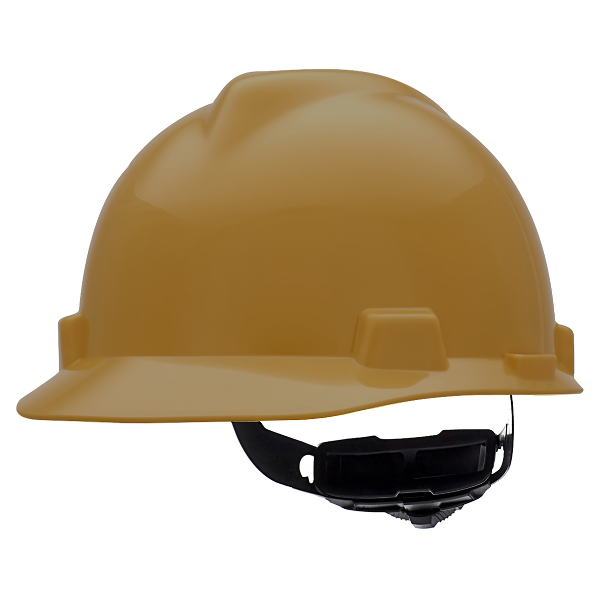 MSA V-Gard Slotted Cap, Fas-Trac III Suspension-475363