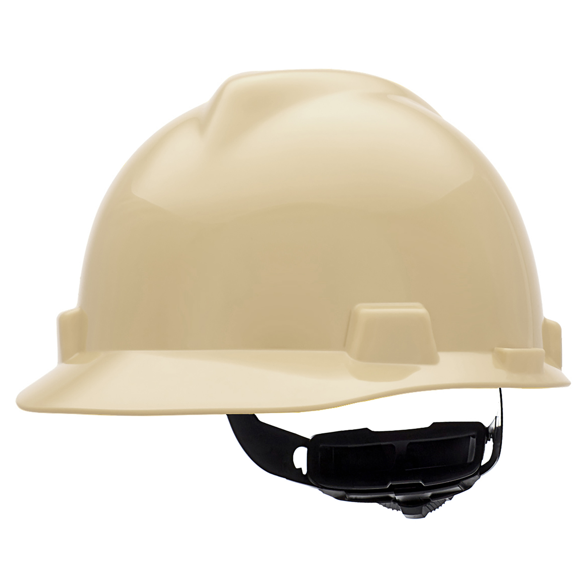 MSA V-Gard Slotted Cap, Fas-Trac III Suspension-475363