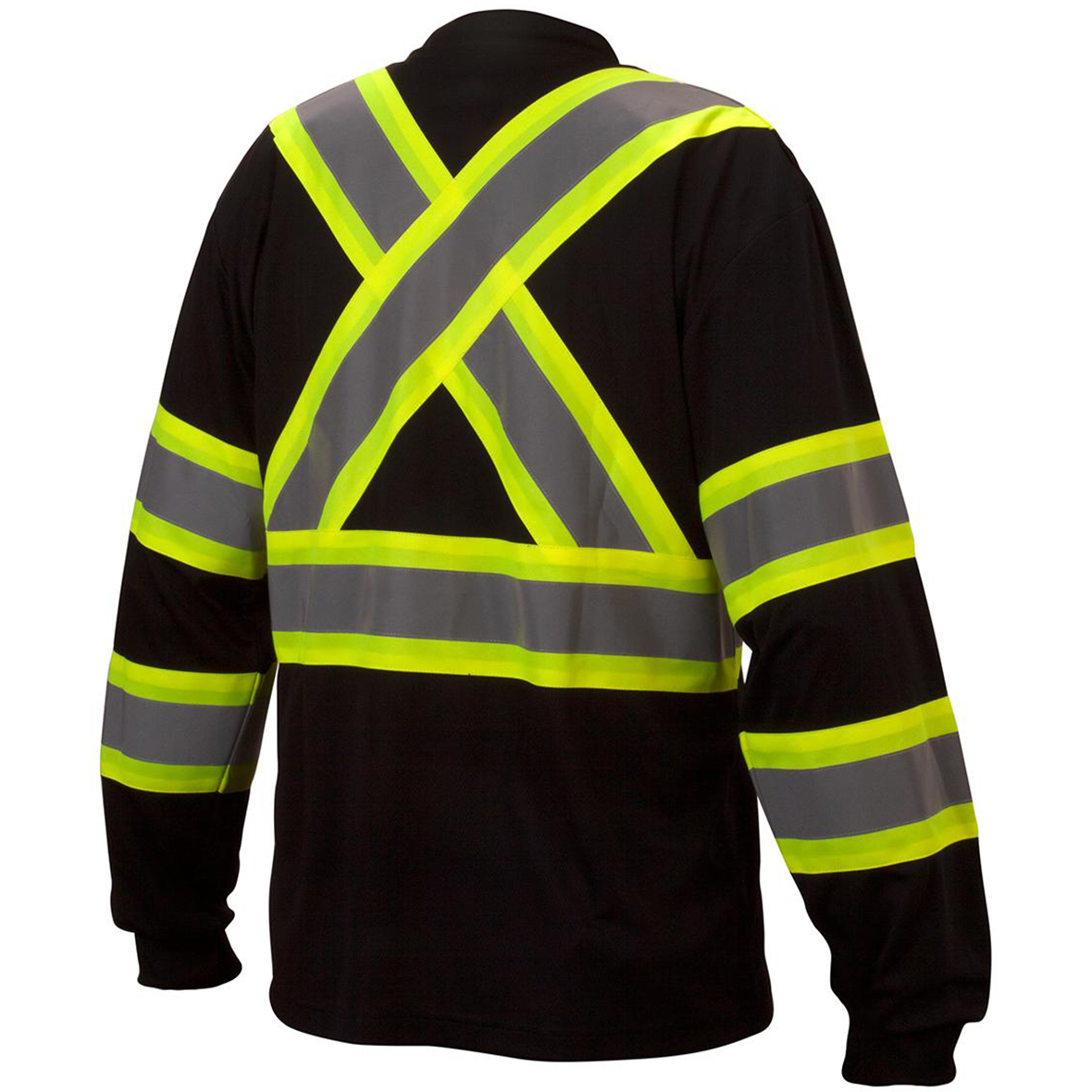 Pyramex RCLTS3110 Type R Class 3 X-Back Two-Tone Long Sleeve Safety Shirt