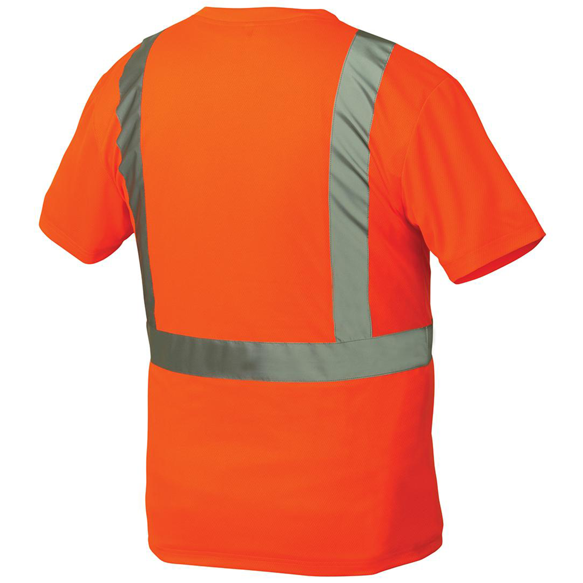 Pyramex RTS2110B Type R Class 2 Black Bottom Safety Shirt - Yellow/Lime