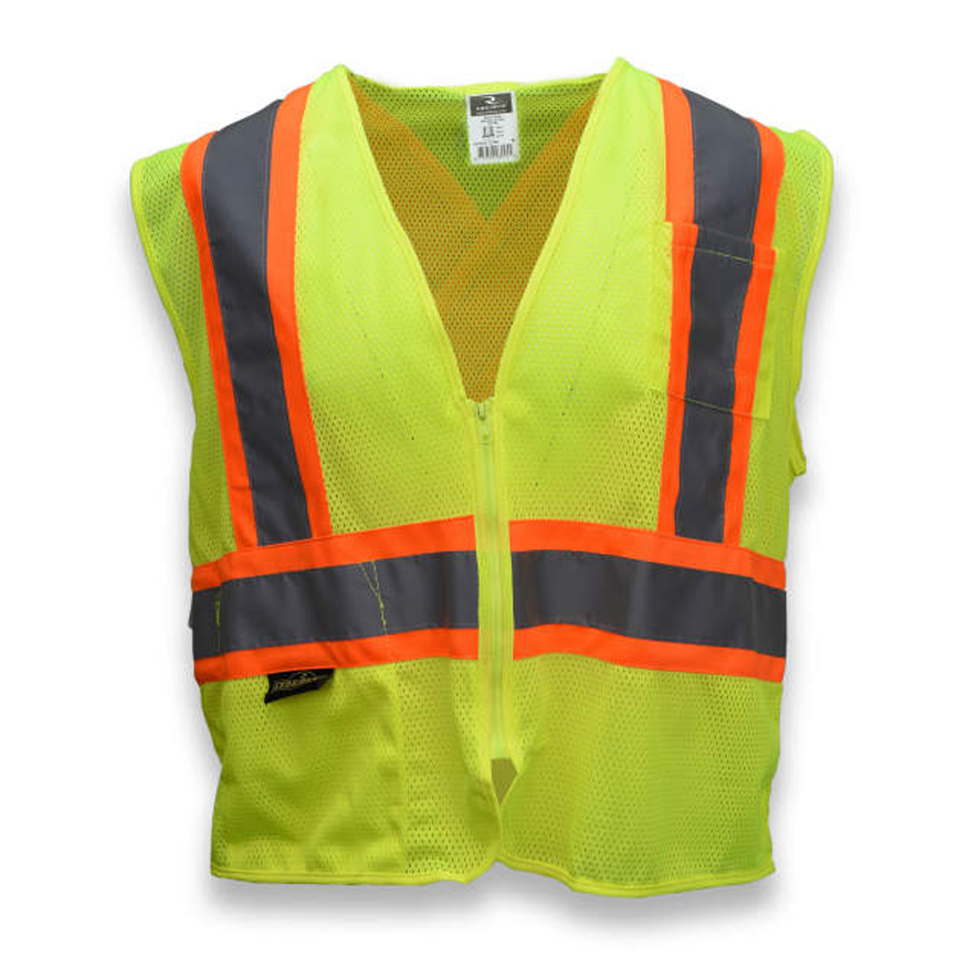 Radians SV22X Economy Mesh X-Back Type R Class 2 Safety Vest with Two-Tone Trim