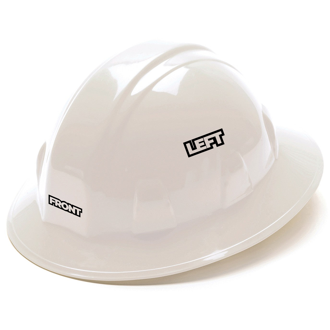 Pyramex SL Series Custom Hard Hat | Full Brim & Impact-Resistant