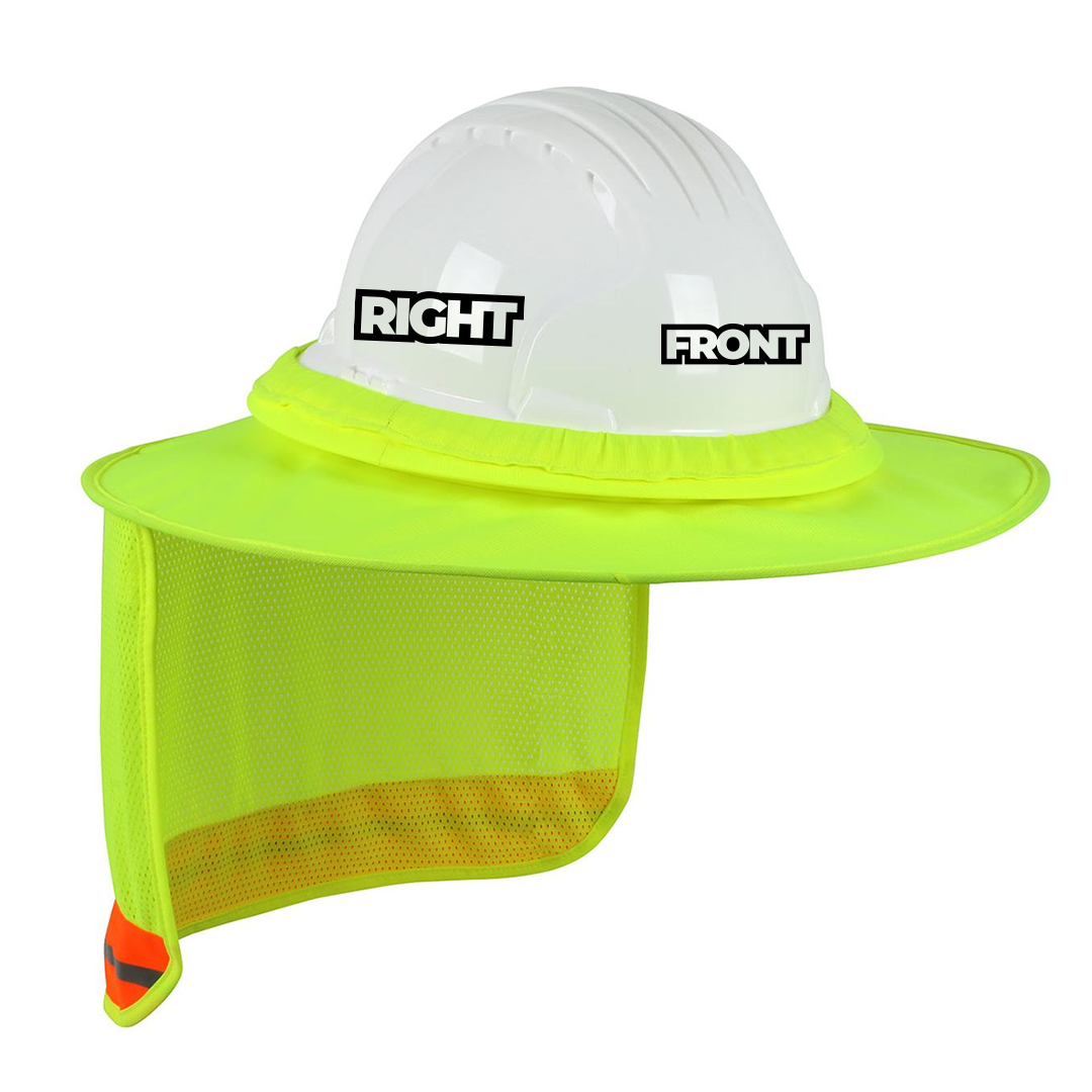 Full Brim Hard Hat Visor Shield Hat Don't Miss Out! PIP 396-850 EZ