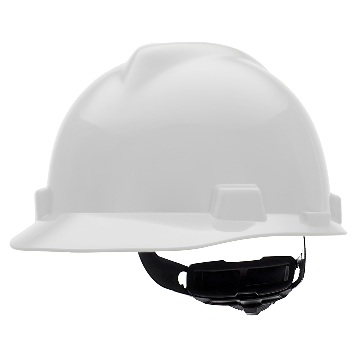 MSA V-Gard Slotted Cap, Fas-Trac III Suspension-475363
