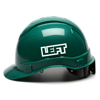 Pyramex Ridgeline Custom Cap Style Hard Hat - 4/6-Point Ratchet Suspension