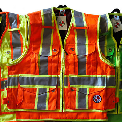 Safety Apparel PC15X - Heavy Duty X-Back Party Chief Survey Vest