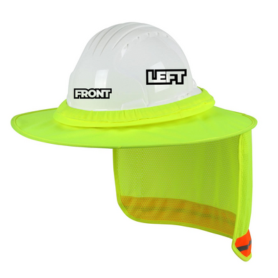 PIP 396-850 EZ-Cool Full Brim Hard Hat Visor with Neck Shade
