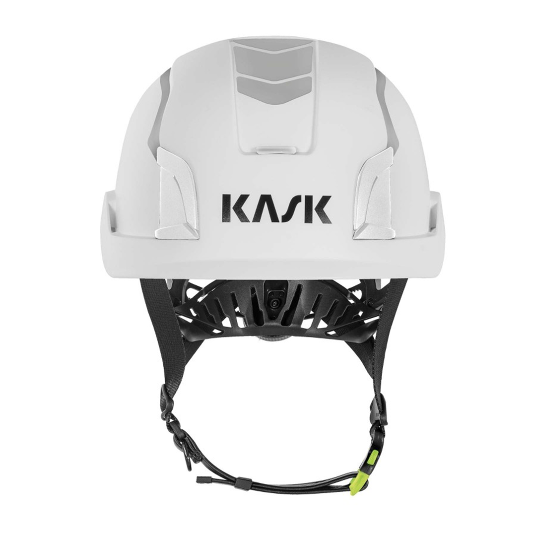 KASK ZENITH X2 HI VIZ Safety Helmet, Type I & II, Class E, Full Brim, ANSI & EN Certified