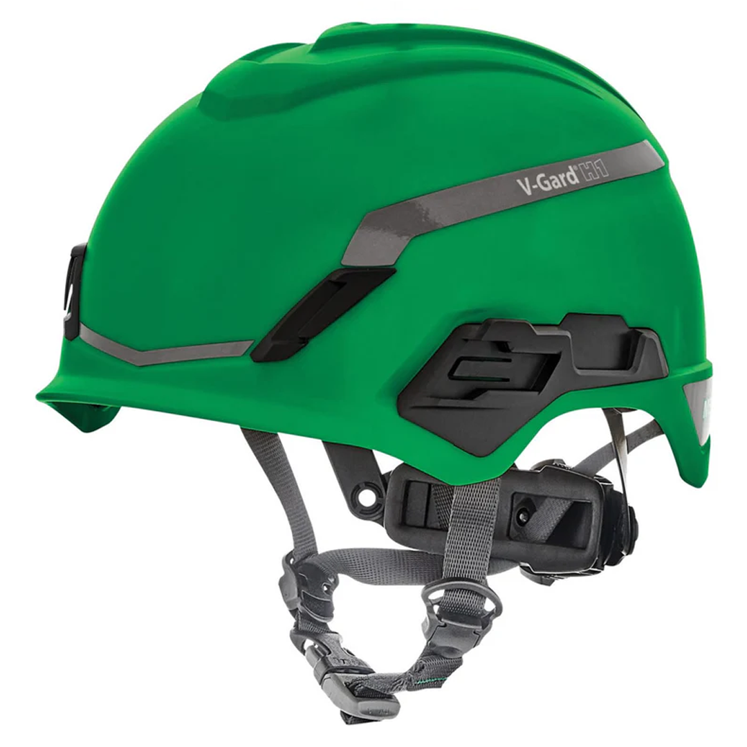 MSA V-Gard H1 Non-Vented Hard Hat with Fas-Trac III Suspension