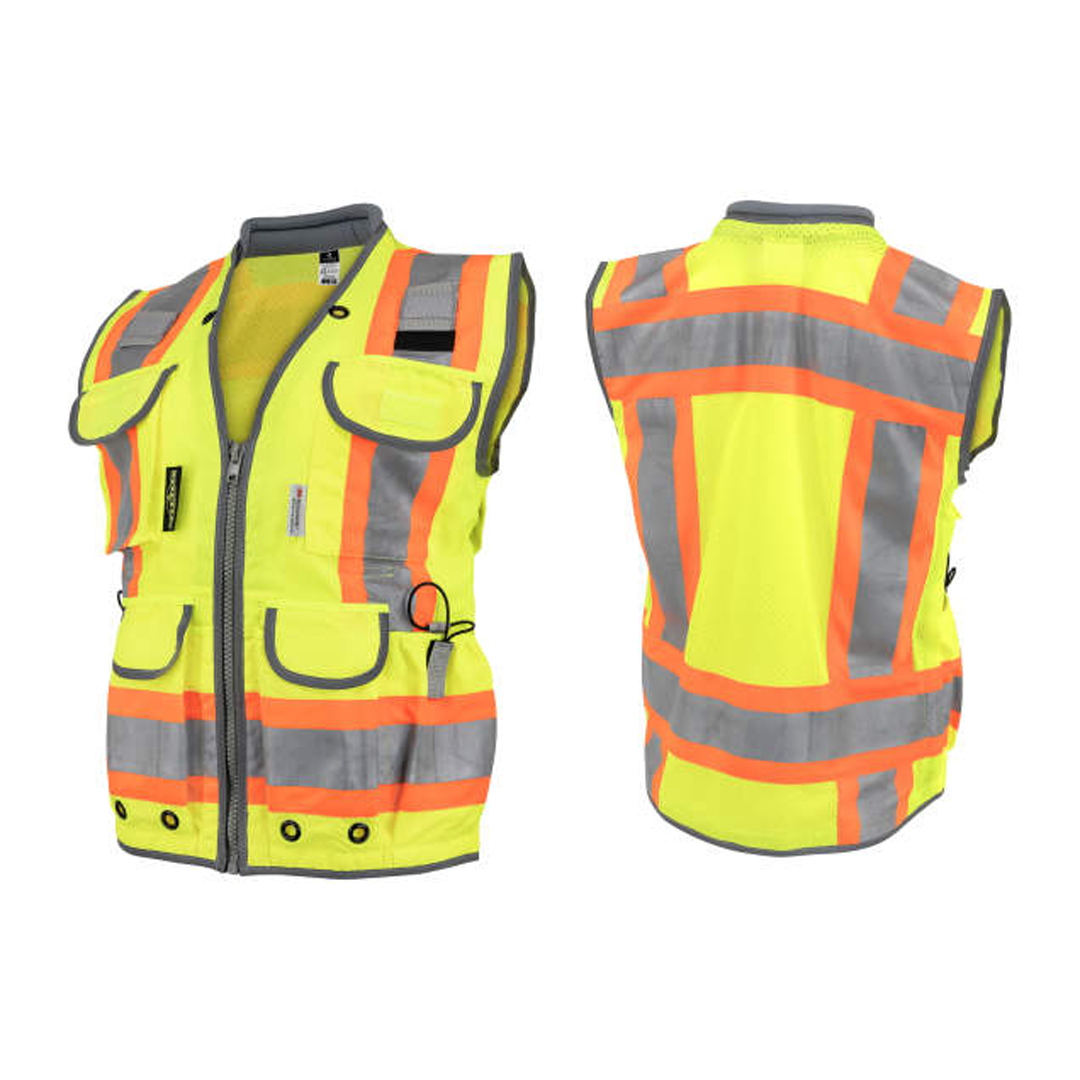 Radians SV55 Class 2 Heavy Woven Two Tone Engineer Vest