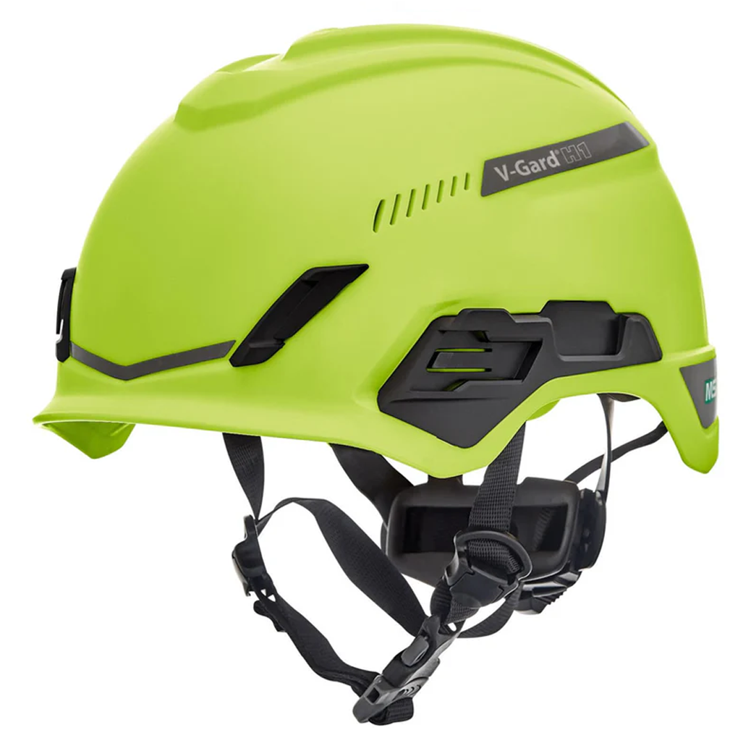 Custom MSA V-Gard H1 Trivent Safety Helmet Hard Hat