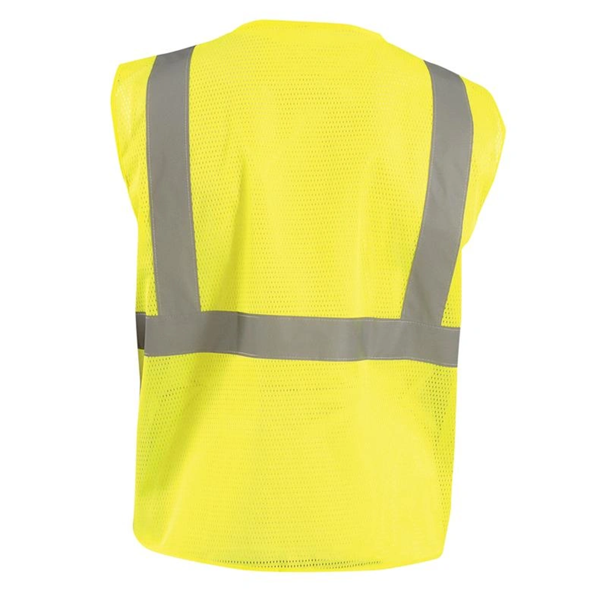 Occunomix High Visibility Mesh Safety Vest – ANSI Class 2, Lime and Orange