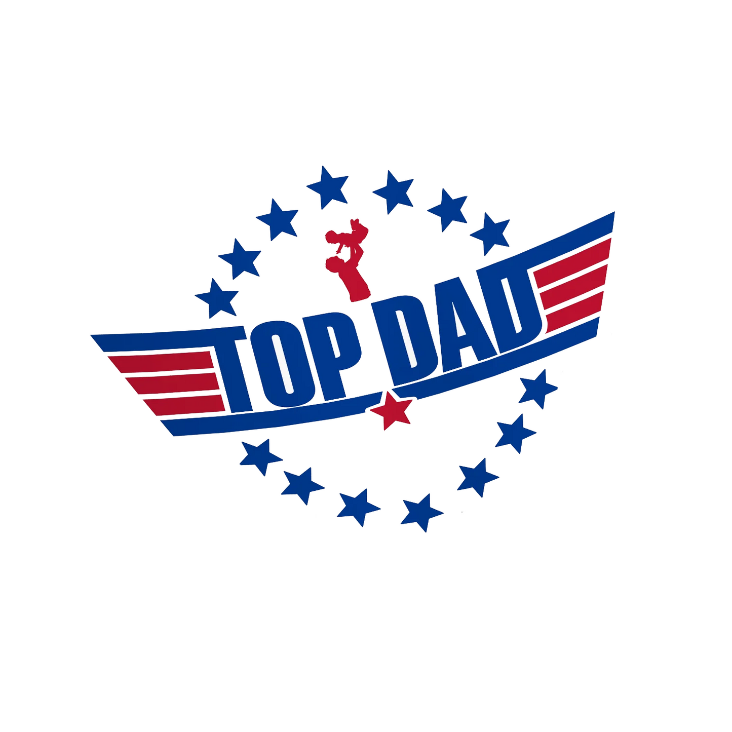 Top Dad - Hard Hat Decal