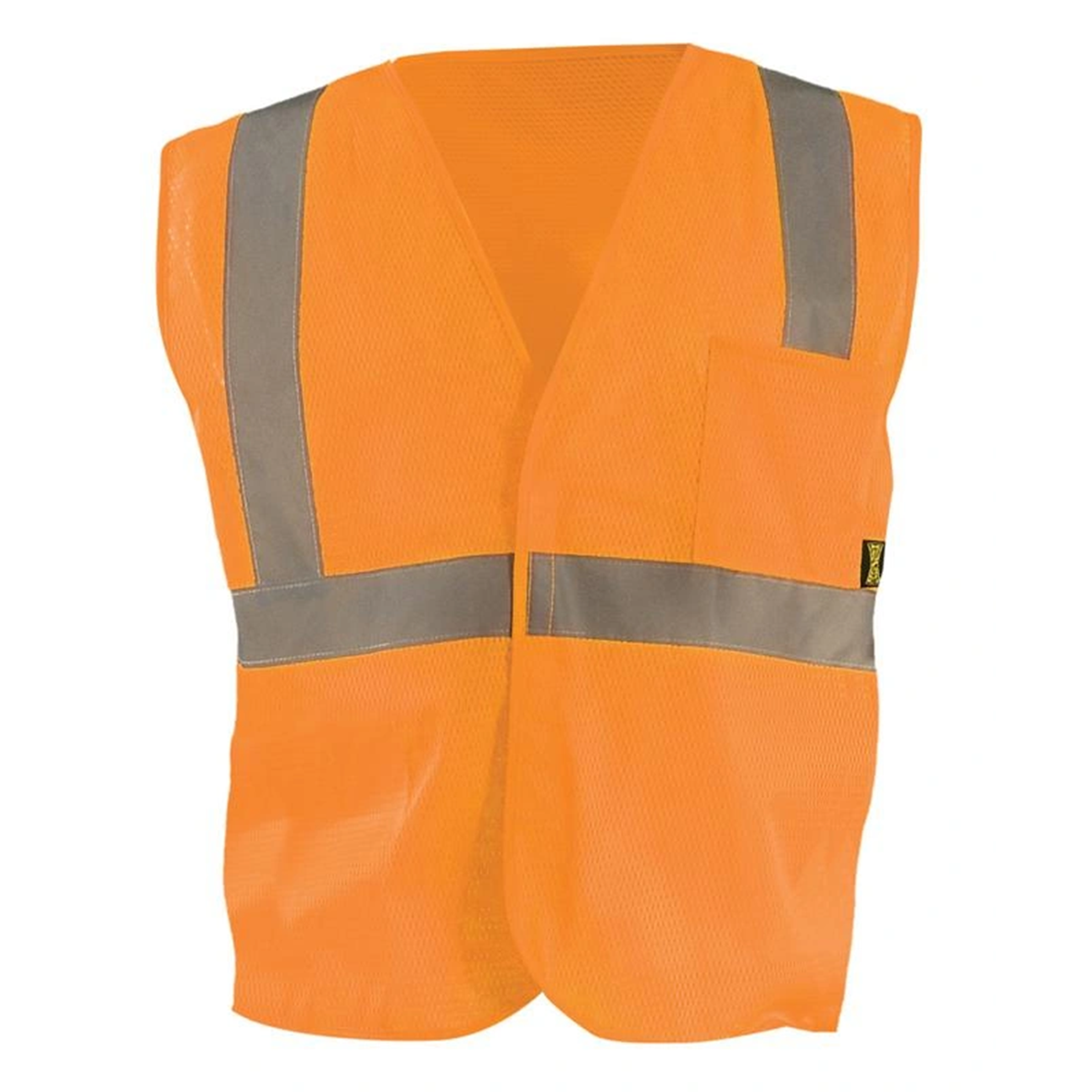 Occunomix High Visibility Mesh Safety Vest – ANSI Class 2, Lime and Orange