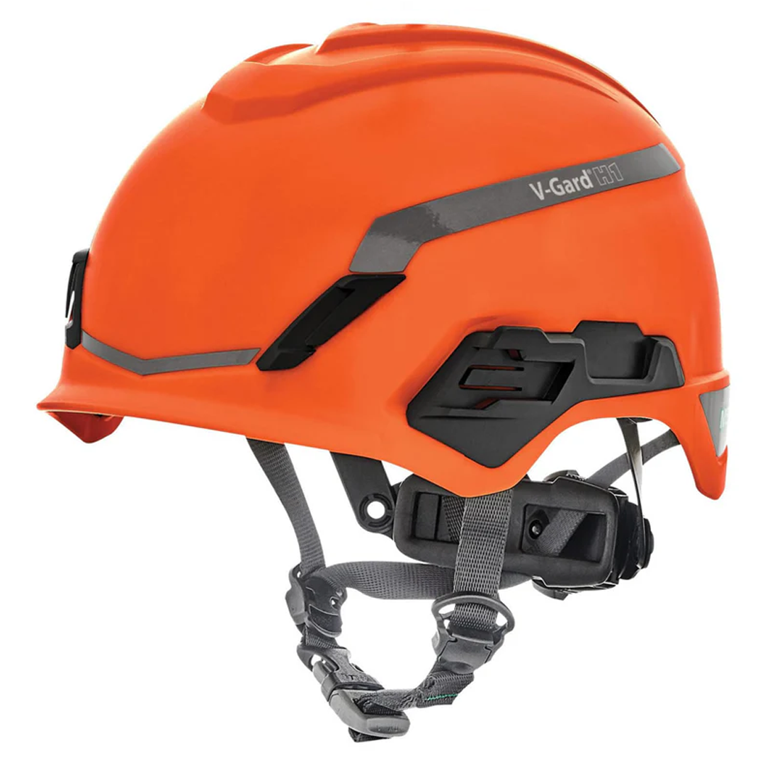 MSA V-Gard H1 Non-Vented Hard Hat with Fas-Trac III Suspension