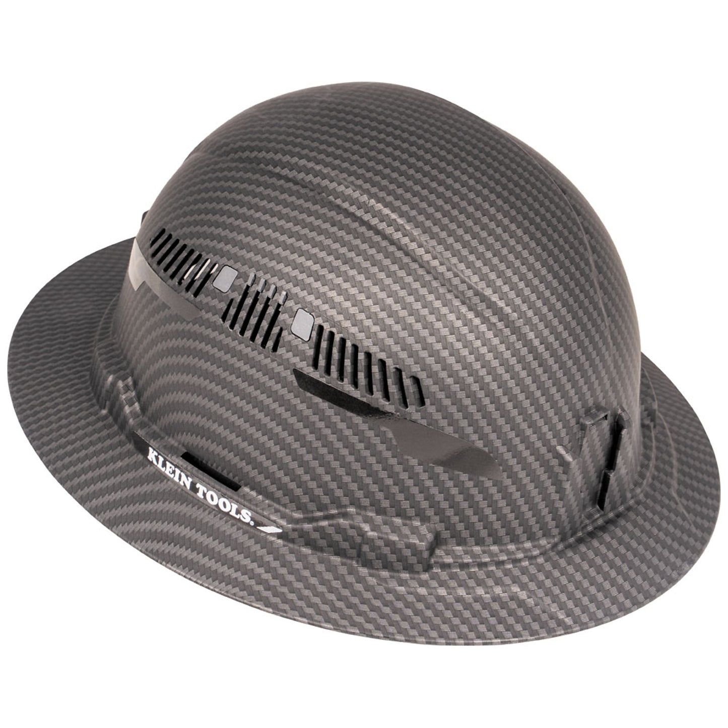 Hard Hat, Premium KARBN™ Pattern, Non-Vented Full Brim, Class E