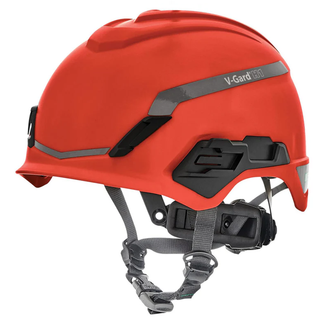 MSA V-Gard H1 Non-Vented Hard Hat with Fas-Trac III Suspension