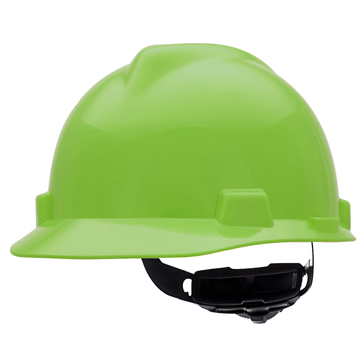 MSA V-Gard Slotted Cap, Fas-Trac III Suspension-475363