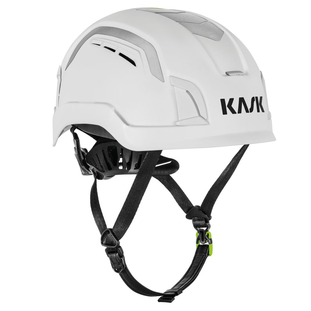 KASK ZENITH X2 MAX AIR HI VIZ Helmet WHE00137 – Vented, Type I & II, Class E HT-LT, ANSI & EN Certified