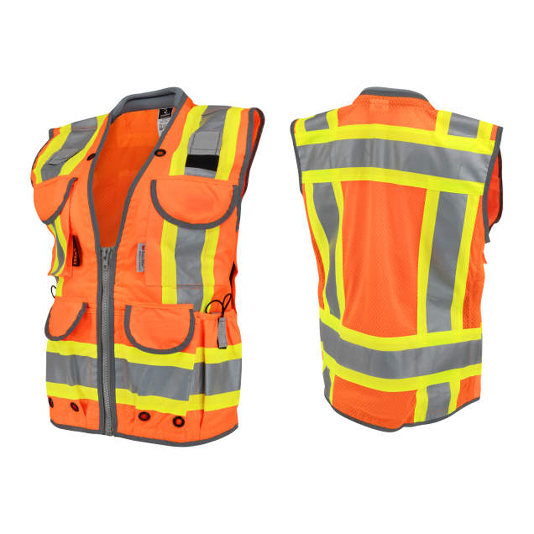 Radians SV55 Class 2 Heavy Woven Two Tone Engineer Vest