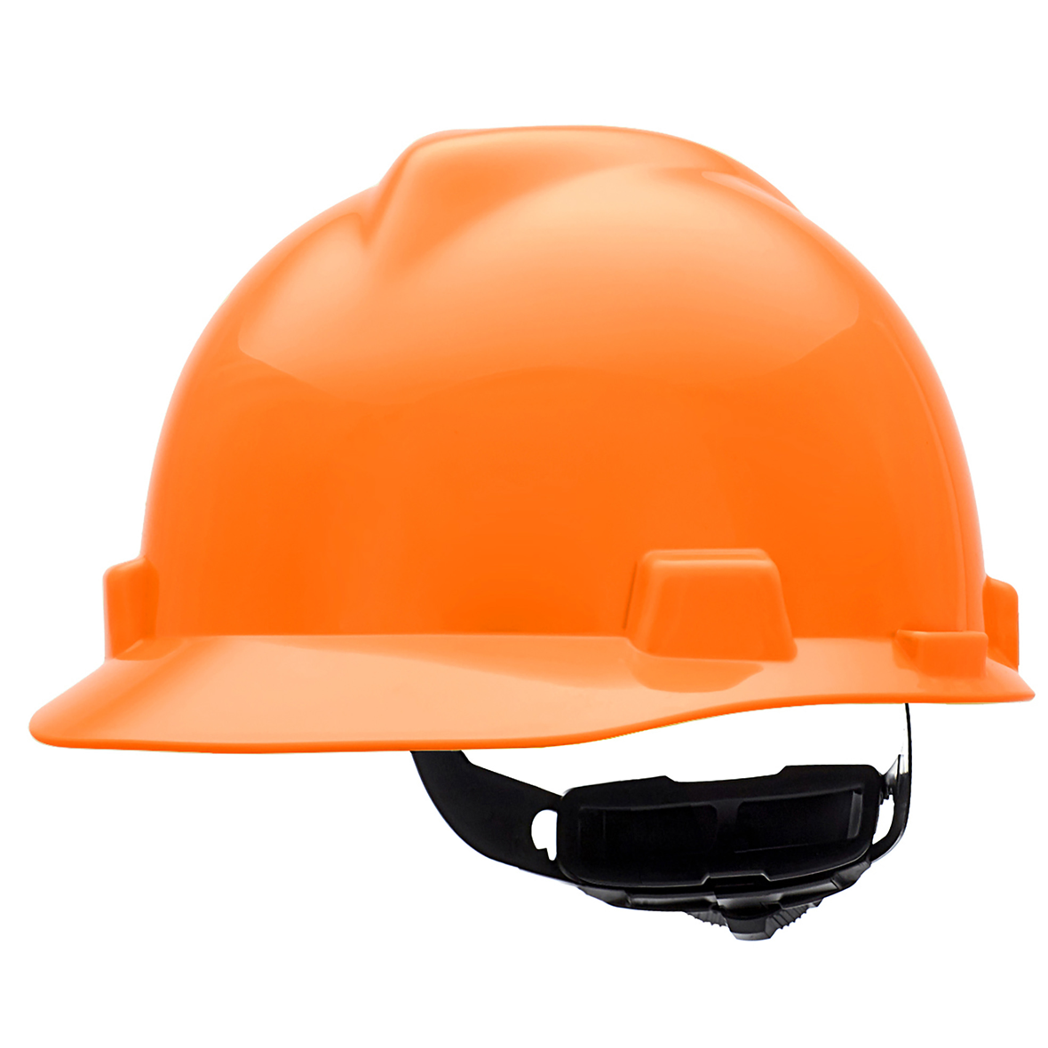 MSA V-Gard Slotted Cap, Fas-Trac III Suspension-475363