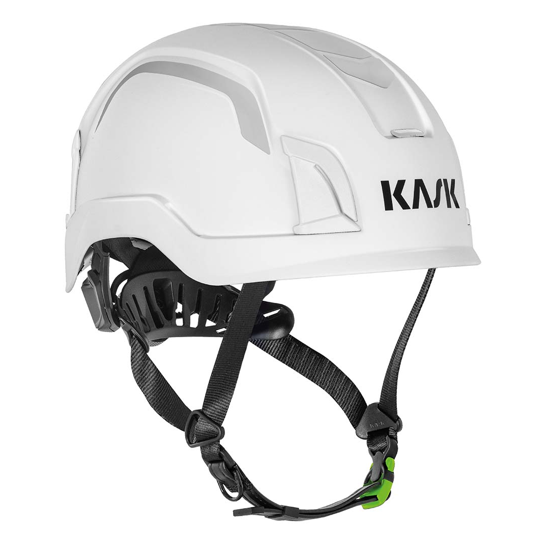 KASK ZENITH X2 HI VIZ Safety Helmet, Type I & II, Class E, Full Brim, ANSI & EN Certified