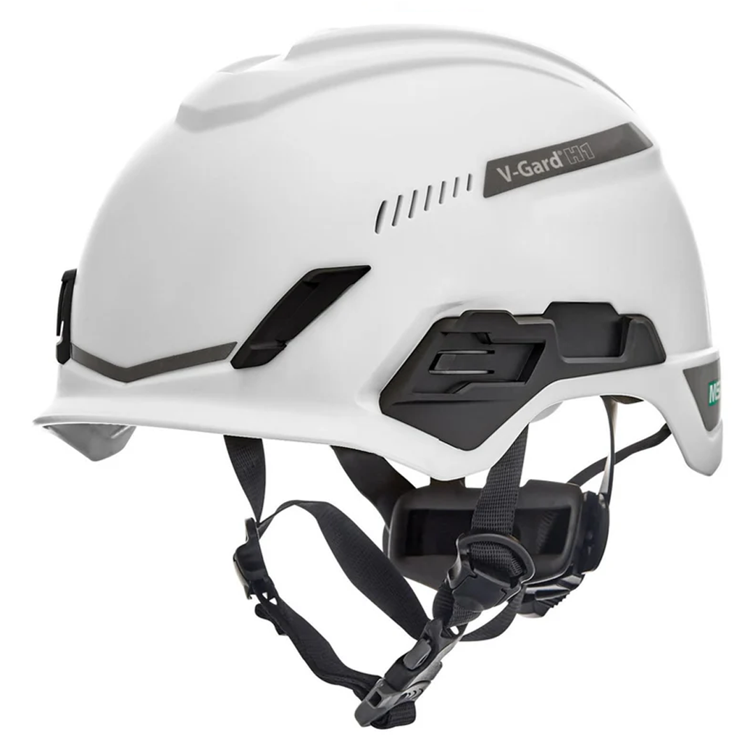 Custom MSA V-Gard H1 Trivent Safety Helmet Hard Hat
