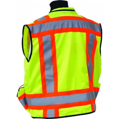 Seco 8265 Series Class 2 Safety Vest – Outlast Collar, Mesh Back, 2 Colors
