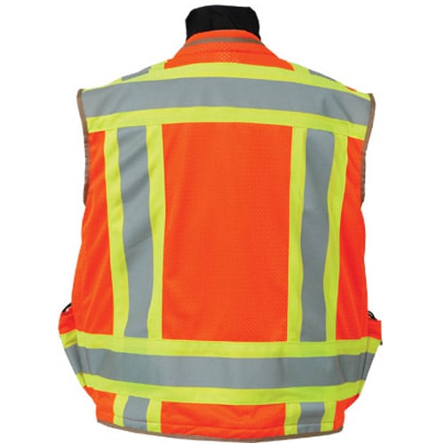 Seco 8265 Series Class 2 Safety Vest – Outlast Collar, Mesh Back, 2 Colors