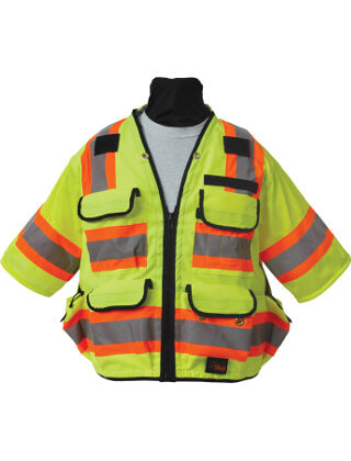 Custom Seco 8365 Series Class 3 Safety Vest