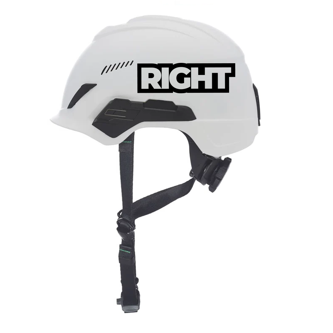 Custom MSA V-Gard H1 Trivent Safety Helmet Hard Hat