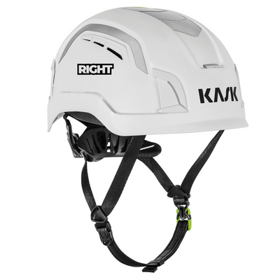 Custom KASK ZENITH X2 MAX AIR HI VIZ Helmet WHE00137 – Vented, Type I & II, Class E HT-LT, ANSI & EN Certified