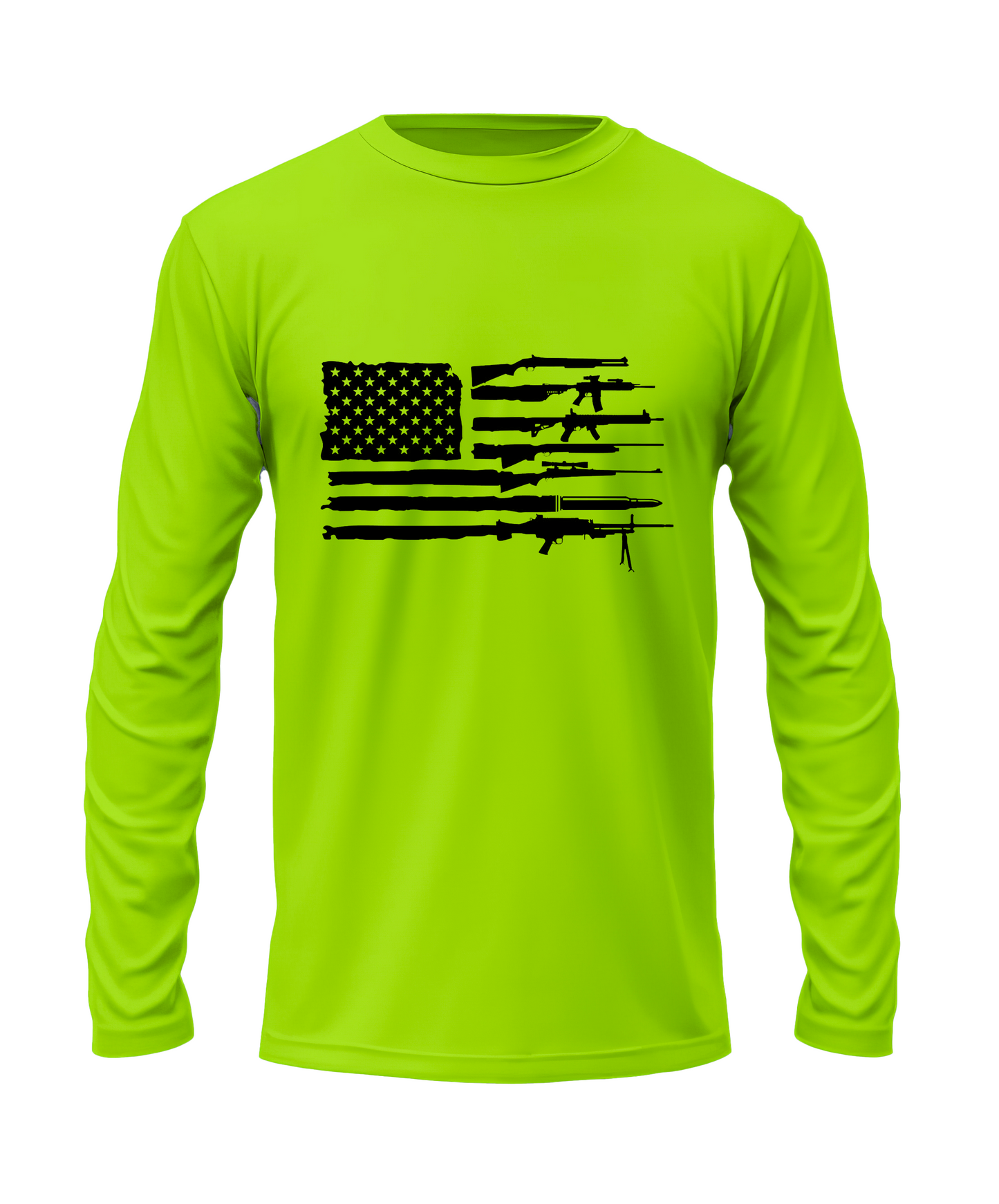 American Pride Safety Yellow T-Shirt