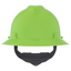 MSA  V-Gard Full Brim Hard Hat - Fas-Trac Suspension Type I, Class E