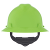 Custom MSA  V-Gard Full Brim Hard Hat - Fas-Trac Suspension Type I, Class E