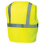 Pyramex RVZ2110 Type R Class 2 Mesh Safety Vest with Pocket - Yellow/Lime