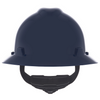 Custom MSA  V-Gard Full Brim Hard Hat - Fas-Trac Suspension Type I, Class E