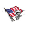 American Skeleton - Hard Hat Decal