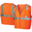 Pyramex RVZ2110 Type R Class 2 Mesh Safety Vest with Pocket - Yellow/Lime