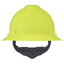 MSA  V-Gard Full Brim Hard Hat - Fas-Trac Suspension Type I, Class E