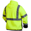 Pyramex RSSH3210 Type R Class 3 Black Bottom Custom Pullover Safety Sweatshirt - Lime