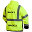 Pyramex RSSH3210 Type R Class 3 Black Bottom Custom Pullover Safety Sweatshirt - Lime