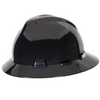 Custom MSA  V-Gard Full Brim Hard Hat - Fas-Trac Suspension Type I, Class E