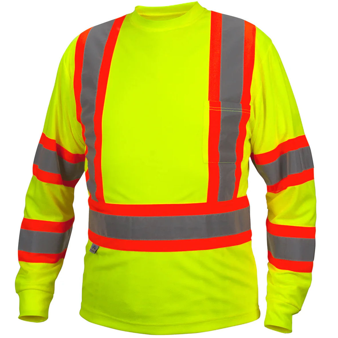 Pyramex RCLTS3110 Type R Custom Class 3 X-Back Two-Tone Long Sleeve Safety Shirt