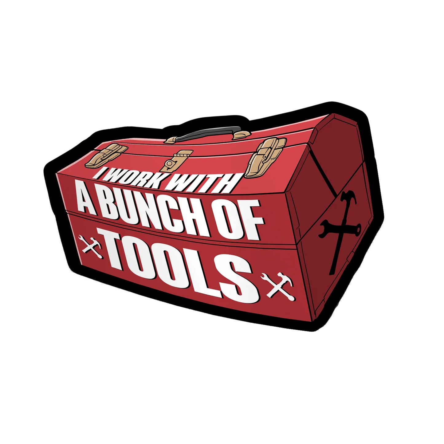 A Bunch of Tools - Hard Hat Decal
