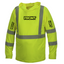 Custom Pyramex RLPH110 Type R Class 3 Long Sleeve Pullover Hoodie - Yellow/Lime and Orange