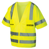 Custom ANSI Class 3 Type R  RVZ31 High-Visibility Mesh Safety Vest – Reflective, Zipper Front, 6 Pockets