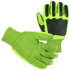 Green Corded Double Palm with Impact level1 and Cut A2 - Large