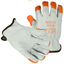 Quality Grade Natural/Orange Goatskin Grain Driver Glove