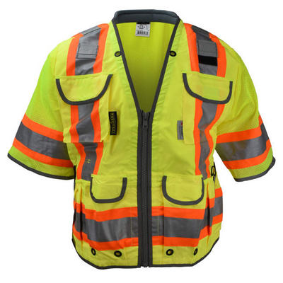 Radians SV55-3 Class 3 Heavy Woven Two Tone Engineer Vest